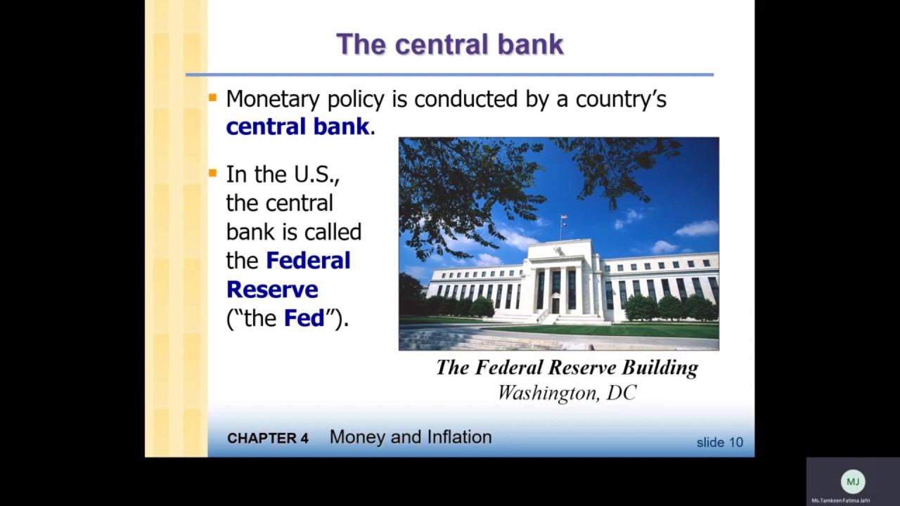 Chapter 4 Money and Inflation Part 1 - YouTube