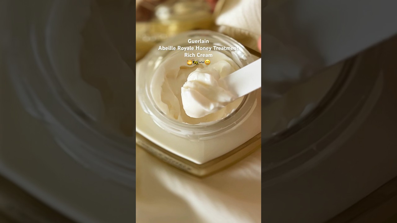 PR | Your skin deserves this treat ✨ Guerlain Abeille Royale Honey Treatment Rich Cream 🍯🐝
