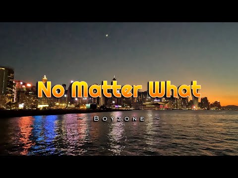 Video thumbnail for NO MATTER WHAT- - in the style of Boyzone