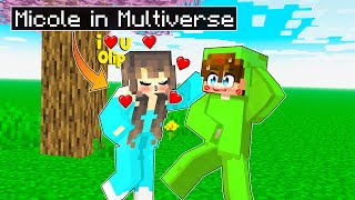 MICOLE Became My GIRLFRIEND in MULTIVERSE | OMO CITY | Minecraft (Tagalog)