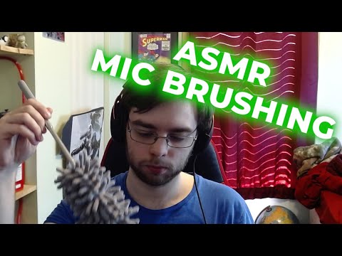 ASMR | Brushing the mic (NO TALKING)