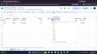 How to Build an Inventory Management System in Google Sheets