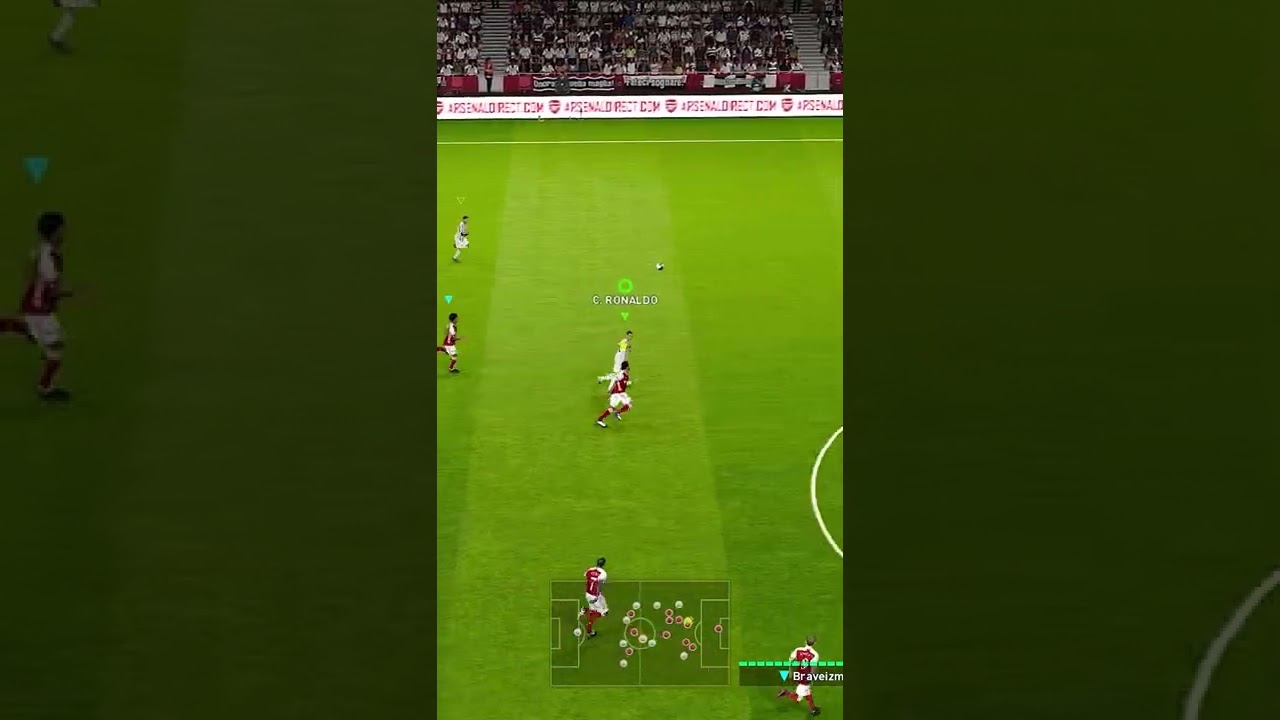 mistake = goal for CR7 PES 2021