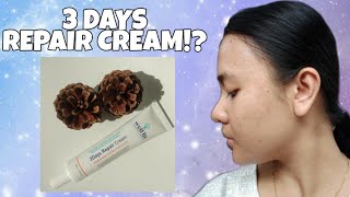 3 Days Repair Cream Honest Review Ft. Well Lit Andrea Severano