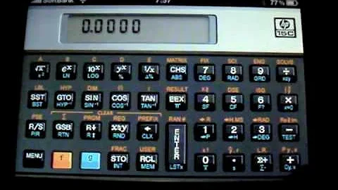 HP-15C for iPhone-Today's App No.415