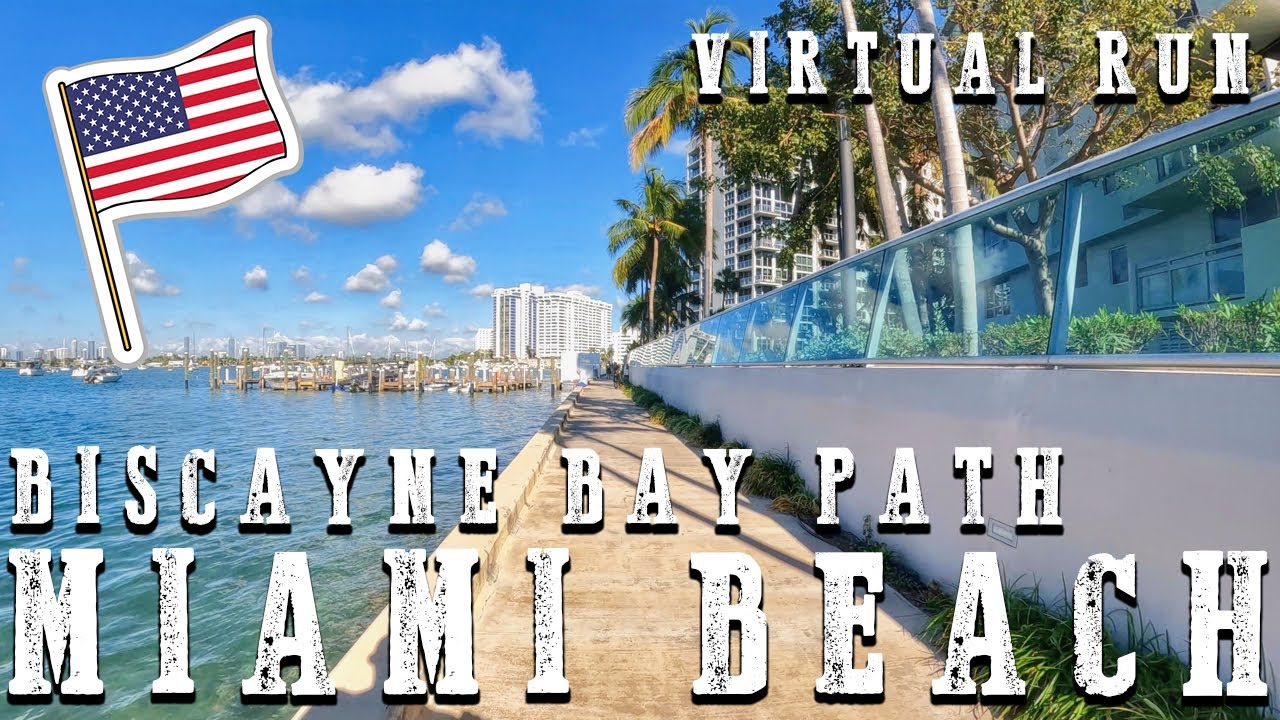 🆃RE🅰DMILL | Virtual 🆁un - Miami Beach BISCAYNES BAY PATH - MIAMI - U.S.A 
