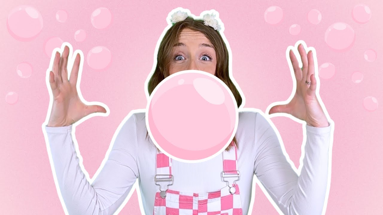 Icky Sticky Bubble Gum With Ms Ash | Nursery Rhymes & Toddler Learning Songs