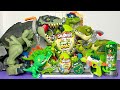 Jurassic World Unboxing Review Asmr Colorful Dinosaur T-rex Giga Triceratops Stegosaurus Raptor
