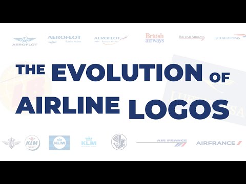 The Evolution of Airline Logos (European Edition)