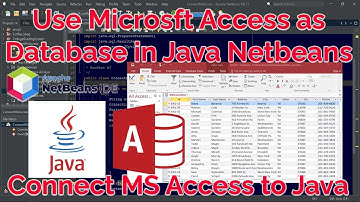 Connect Microsoft Access to Java - Netbeans - Use MS Access Database to Java