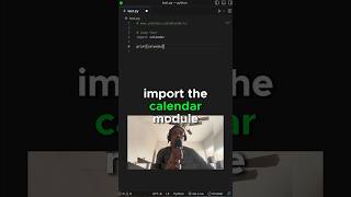 Celebrity Python: Use the Calendar module to check Leap Years #programming #coding #python Profile