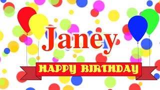 Happy Birthday Janey Song
