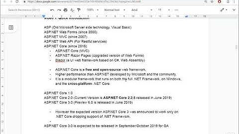 1- ASP NET Core  -  Introduction & Background - Urdu/Hindi
