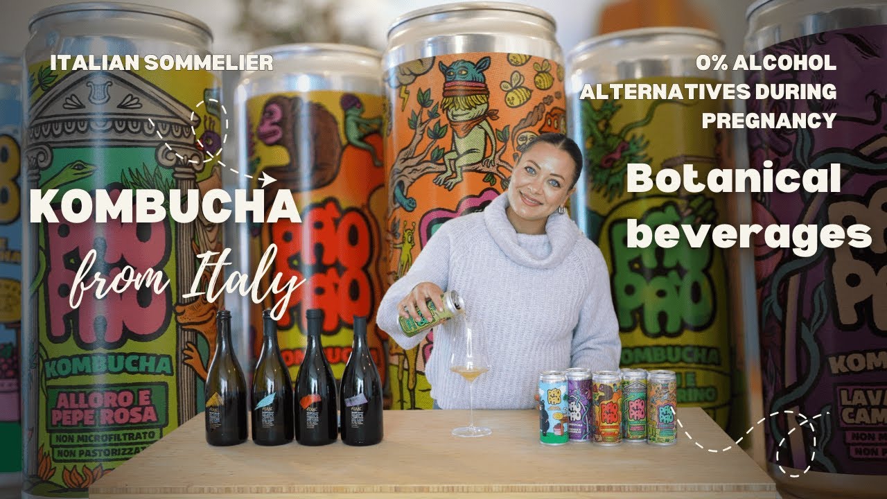 Sommelier selects Kombucha & Non-Alcoholic Drinks - two great alternatives in review