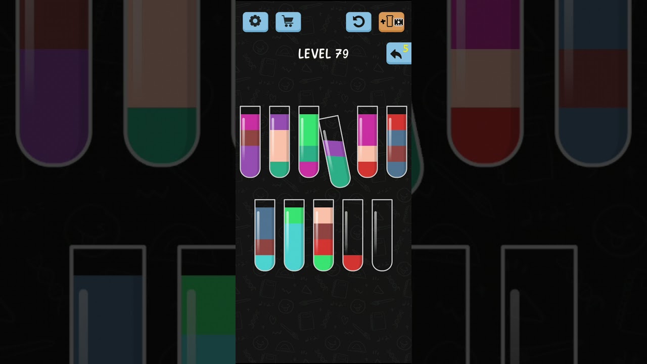 Water Color Sort - level 79