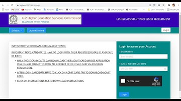 UPHESC ADMIT CARD OUT