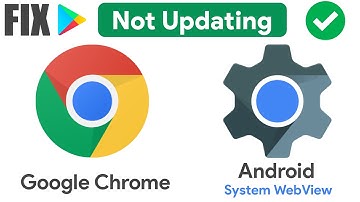 HOW TO FIX Chrome and Android System WebView Not Updating Problem Solved 2021