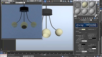 Chandelier in 3dsmax - Part II: Texturing,Lighting and Rendering