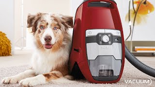 Miele CX1 Blizzard Bagless Vacuum and Miele C3 Cat & Dog Canister Vacuum