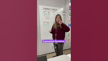 Exponential equations #iteachalgebra #mathematics #iteachmath #maths #teacher #algebra