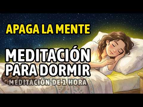 (1 Hora) APAGA LA MENTE | Silencio Mental Profundo | Meditación para Dormir