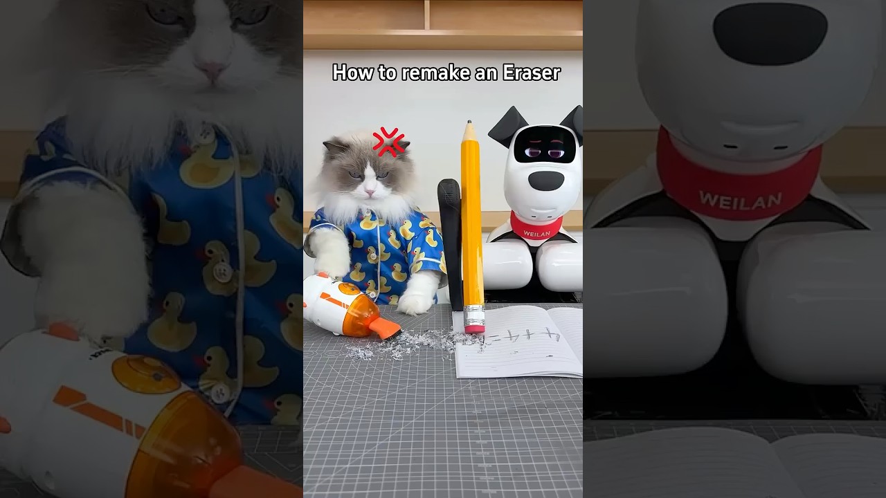 Remake an eraser! #thatlittlepuff 썸네일