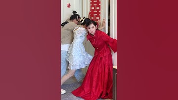 Bruid Hong Ha Nhi betrapt schattige vrouw #bruiloft #jurken #schoonheid #kortevideo #trouwjurk