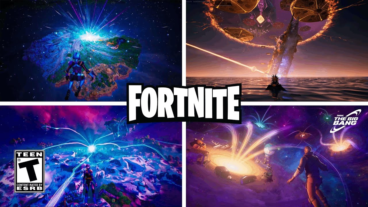 Chapter 5 Events All Fortnite Chapter Finale Events (Chapter 1 - Chapter 5 The Big Bang ...