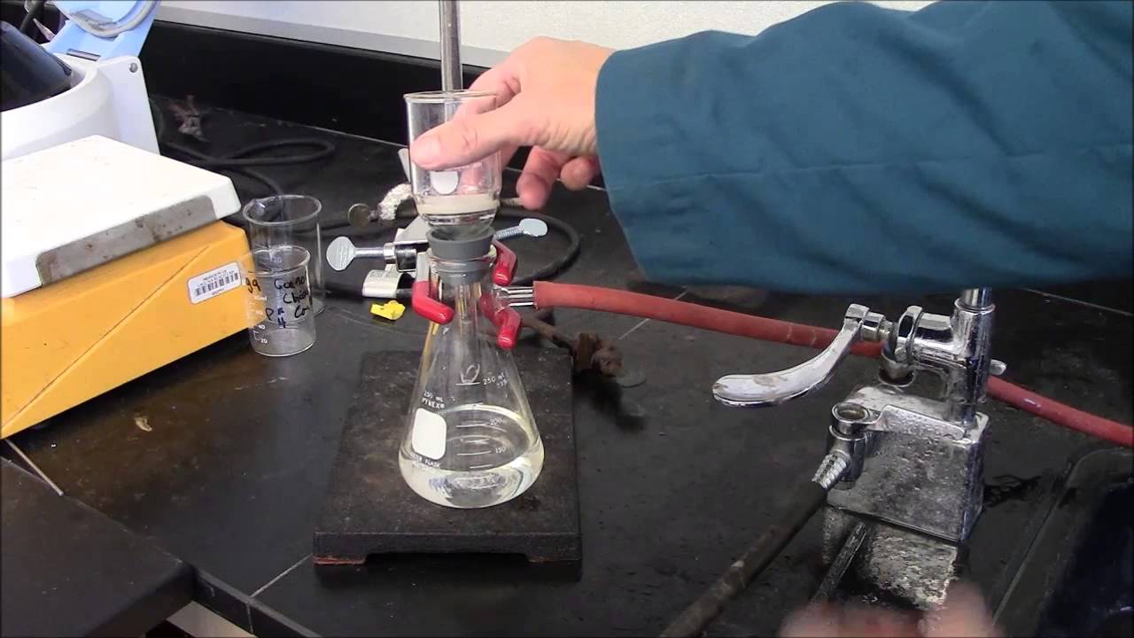 Vacuum filtration YouTube