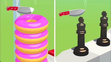 Slice It All Gameplay! Satisfying and Relaxing ASMR Slicing Video