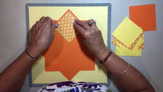 Circle and Squares Scrapbooking Layout using Creative Memories products!