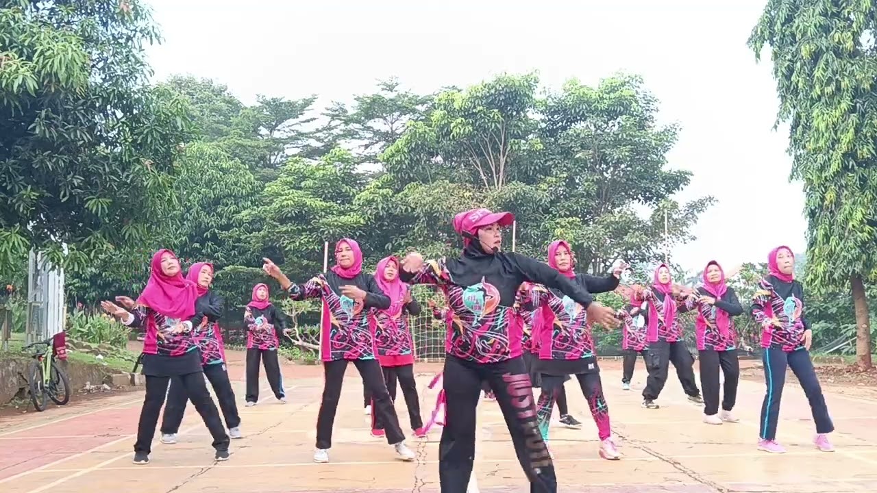 Senam kreasi joget viral KDM Dedi Mulyadi (Haruskah aku mati) mak2 Mom's Ceria 1juli 2025  