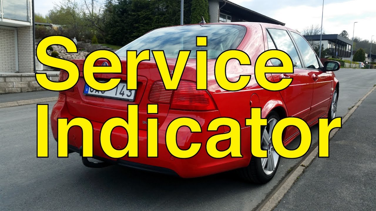 Saab 9-5 Service Indicator DIY - Trionic Seven Quick Tip