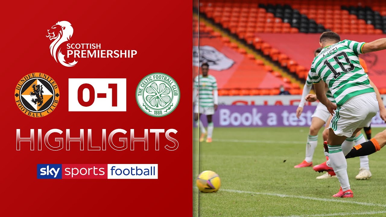 Supersub Ajeti seals late Celtic win! | Dundee United 0-1 Celtic | SPFL Highlights