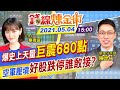 【錢線煉金術 盤後】全面崩盤？萬七失守「台股巨震680點」爆史上天量！好壞股通殺 誰敢低接進場？ @中天財經頻道  20210504