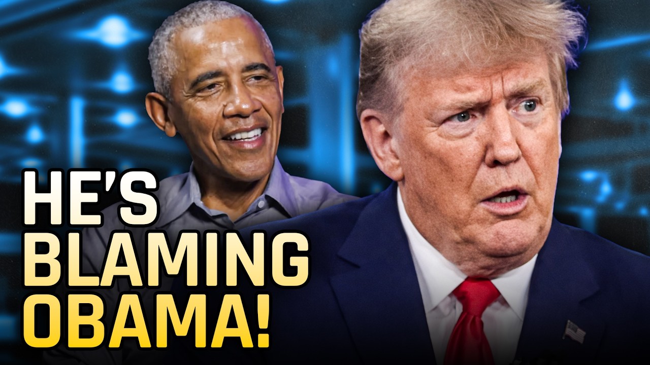 Defeated Trump Blames Obama For Iran War