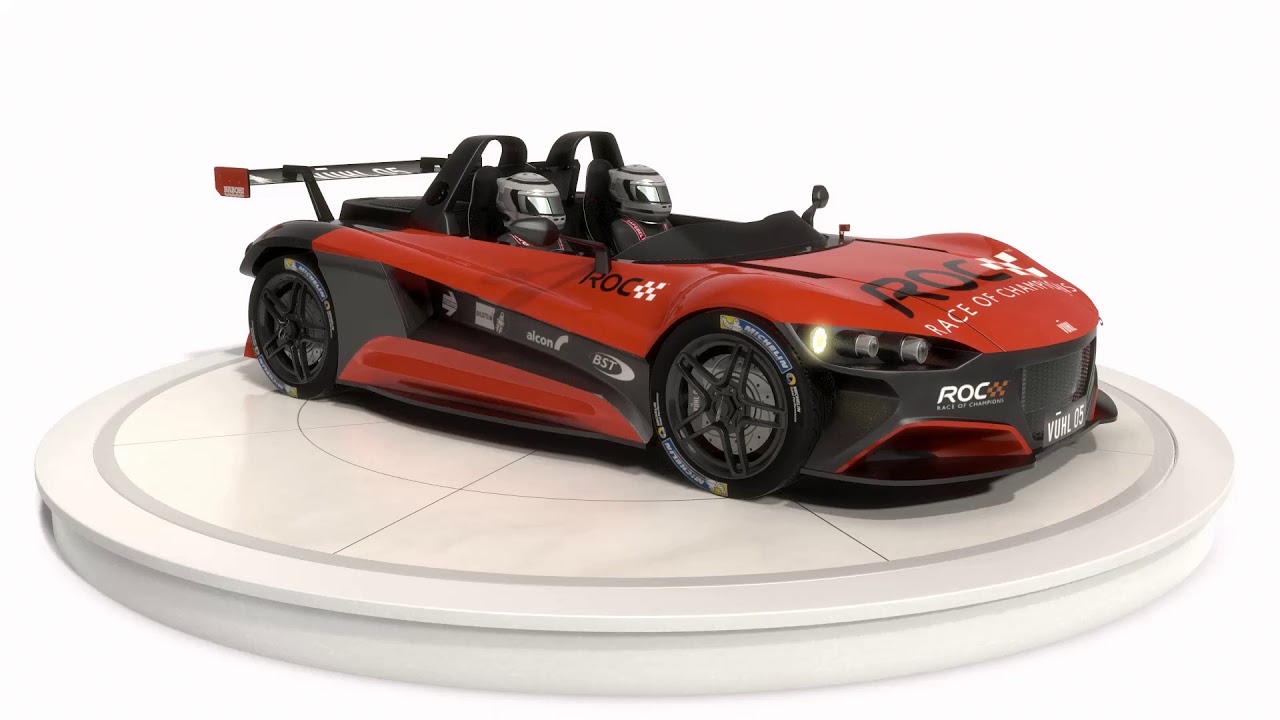 VUHL 05 ROC Edition 2019 Race Car 3D model