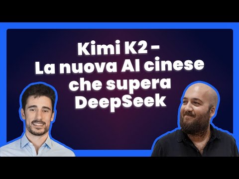 🔴 Kimi k2 - La nuova AI Cinese che supera DeepSeek 🔴