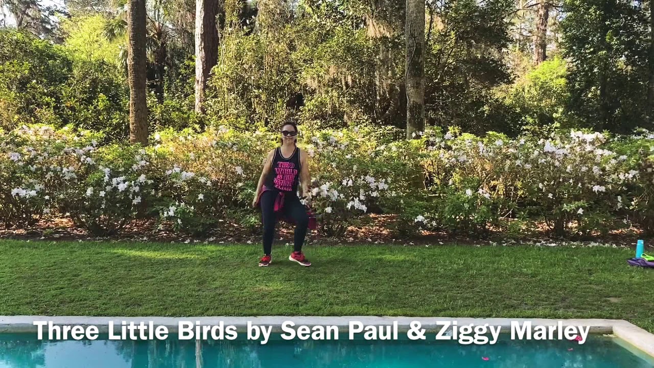 Three Little Birds by Sean Paul & Ziggy Marley Zumba with Mia YouTube