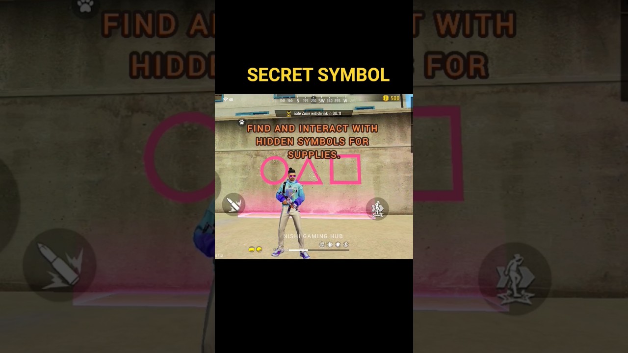 New Secret Symbol | Free Fire Max X Squid Game Collab | 
