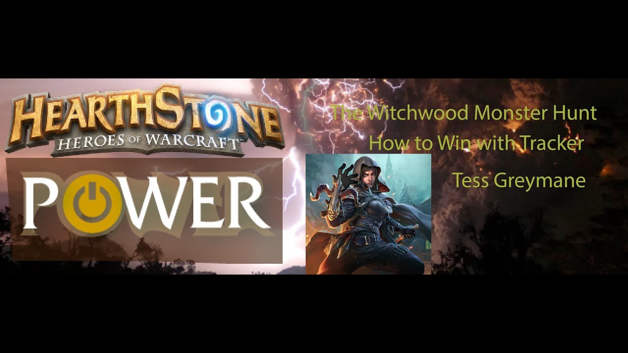 TRACKER TESS GREYMANE COMPLETED MONSTER HUNT| WITCHWOOD SOLO ADVENTURE {HEARTHSTONE}