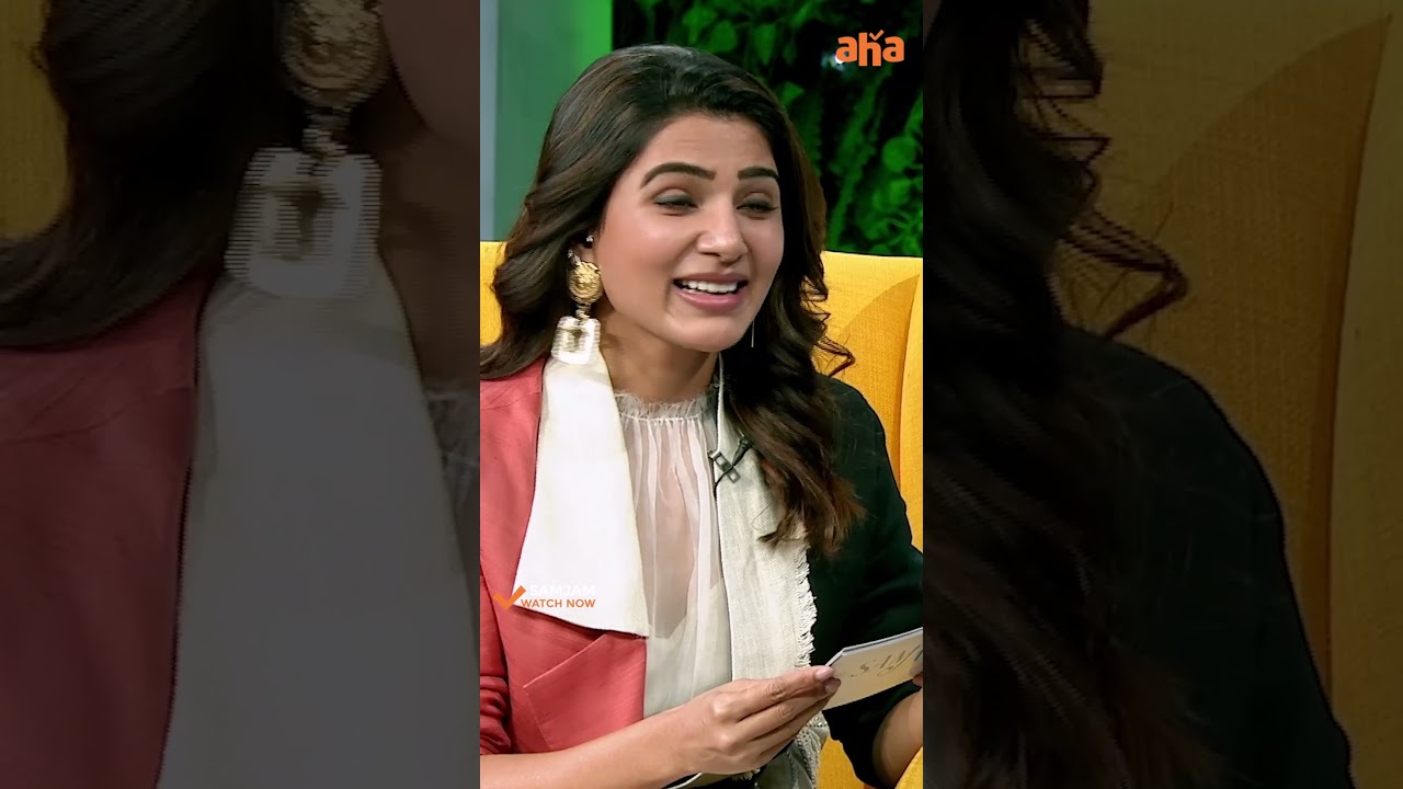 Chiranjeevi’s Heartfelt Talk on SamJam! | ahavideoIN📺 Sam Jam | Samantha | Chiranjeevi Konidela