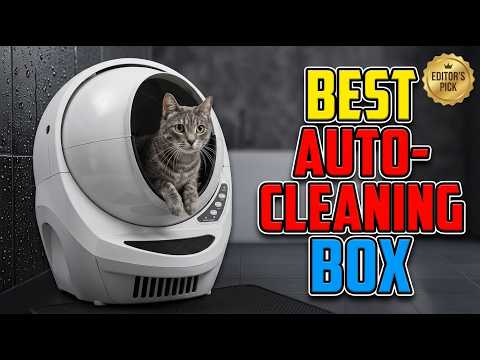 TOP 5 Best Self Cleaning Cat Litter Boxes 2026
