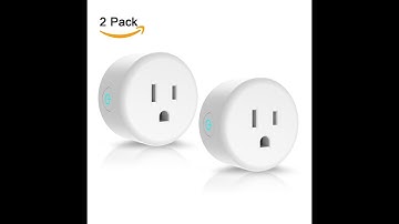 YTE WiFi Mini Smart Plug (Alexa, Google Home) 2 pack
