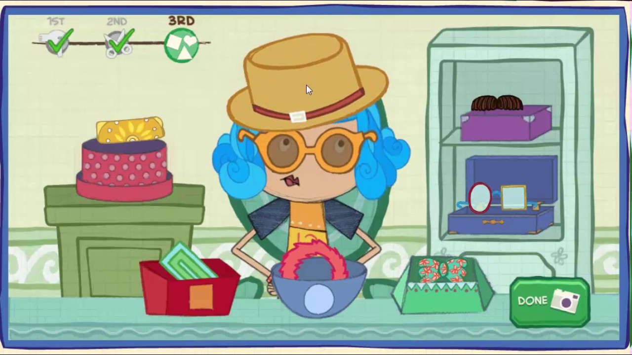 Learn and play Peg and Cat Hair salon YouTube
