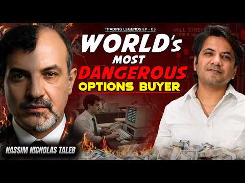 The Trader Who Wanted The Market To Crash | Nassim Nicholas Taleb, Trading Legends Ep-3