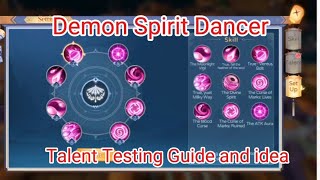 Martial Dominator Demon Spirit Dancer Talent Testing Guide and idea | Skills Build | Skills Set up