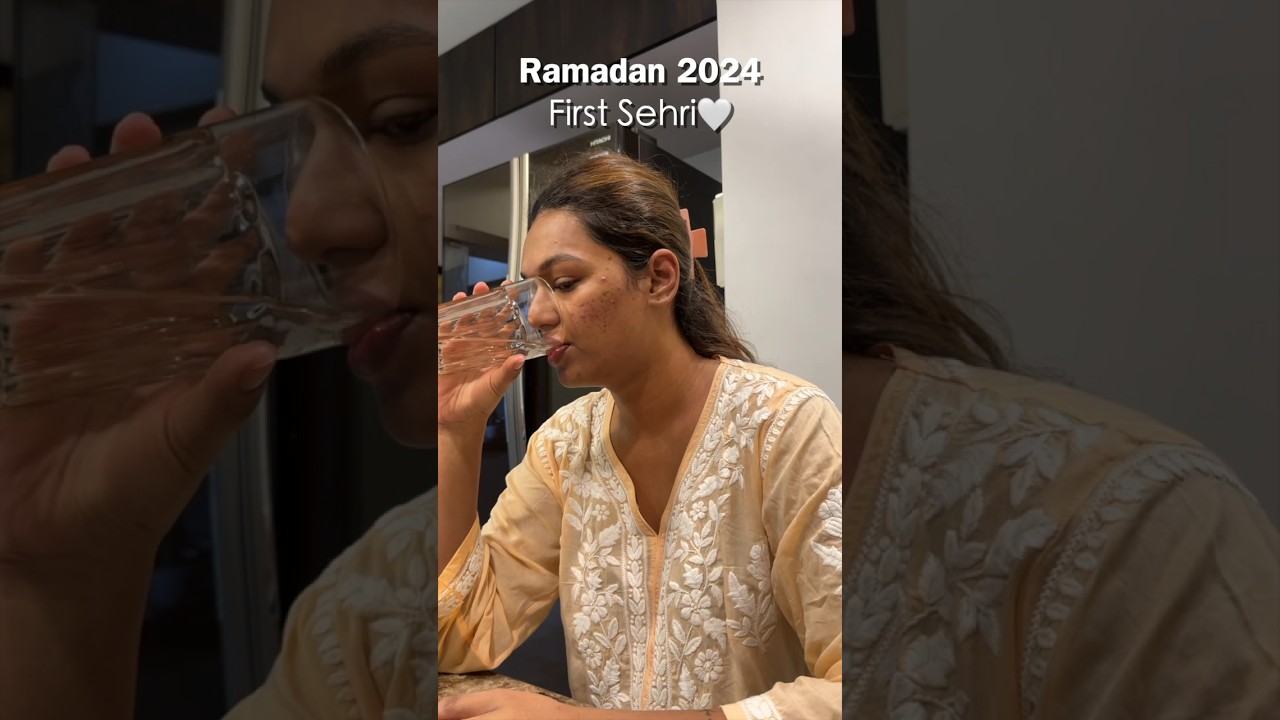 First Sehri of Ramadan&rsquo;24! What I ate - Healthy Edition ☘️🌙 #shorts #ashortaday