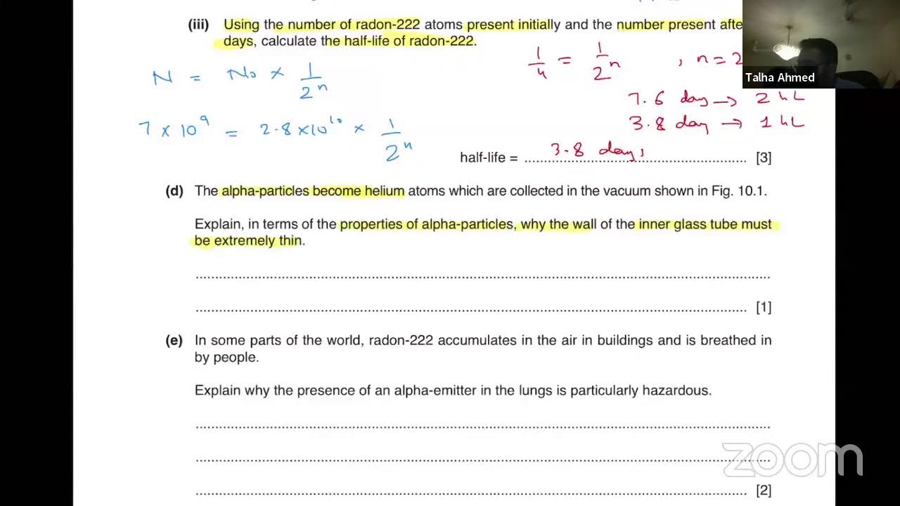 O level Physics 5054 Oct/Nov 2019 Paper 22 Past Paper Solution