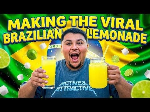 MAKING THE VIRAL BRAZILIAN LEMONADE !!!